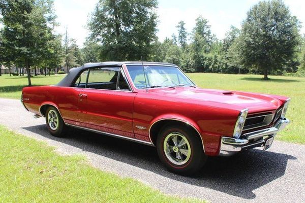 Montero Red 1965 Pontiac Gto Convertible