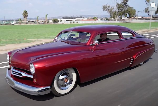 1950s Gangster Lead-Sled Shows Off Its Custom Bodywork