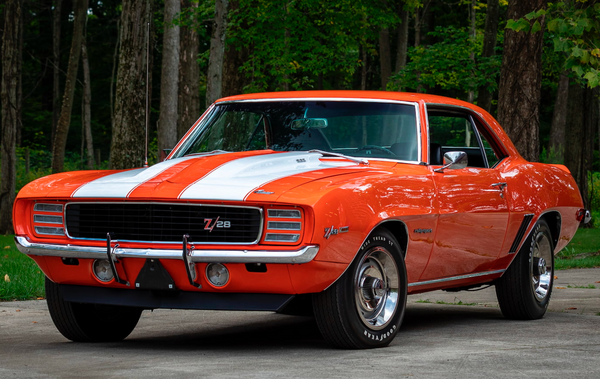 1969 Camaro Z28 Struts Its Stuff At Auction House