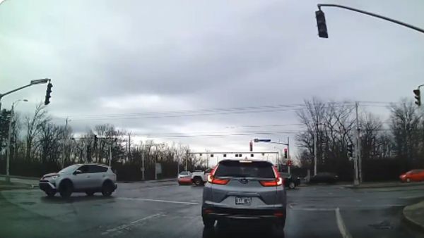 Ferrari 328 GTS Runs Red Light, Gets Creamed