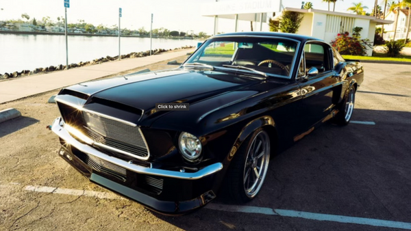 1967 Ford Mustang Is A Big-Block Restomod