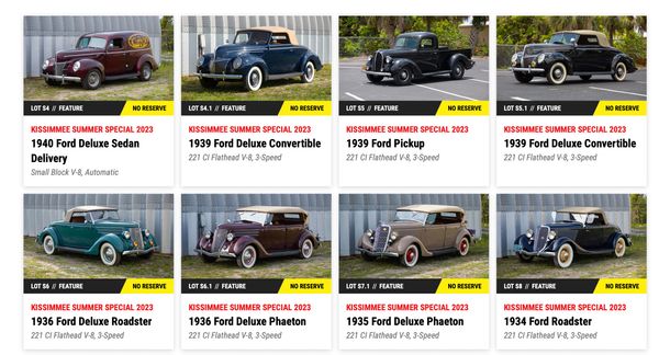 Mitchell Collection Features 1930s Fords