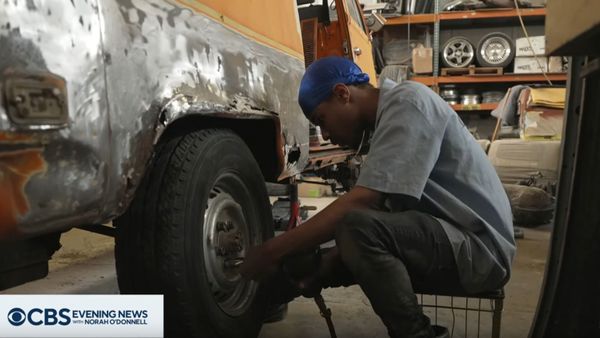 Young People Find Purpose In Classic Car Restorations