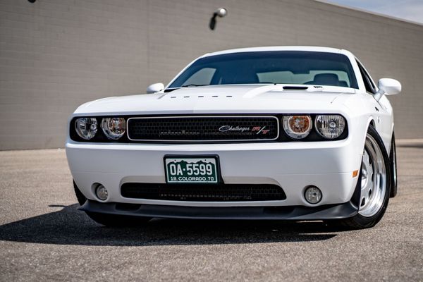 Modern Spin on the Iconic 'Vanishing Point' Dodge Challenger